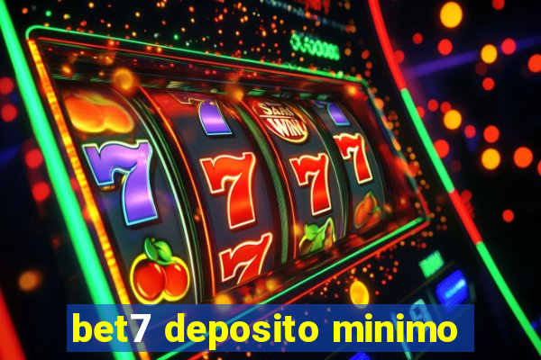 bet7 deposito minimo