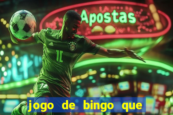 jogo de bingo que ganha dinheiro no pix