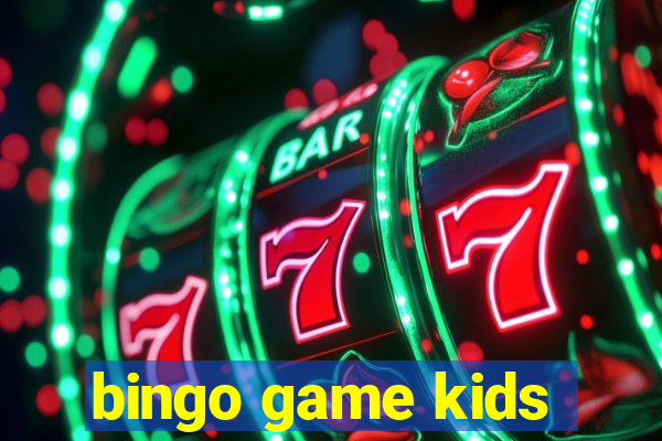 bingo game kids