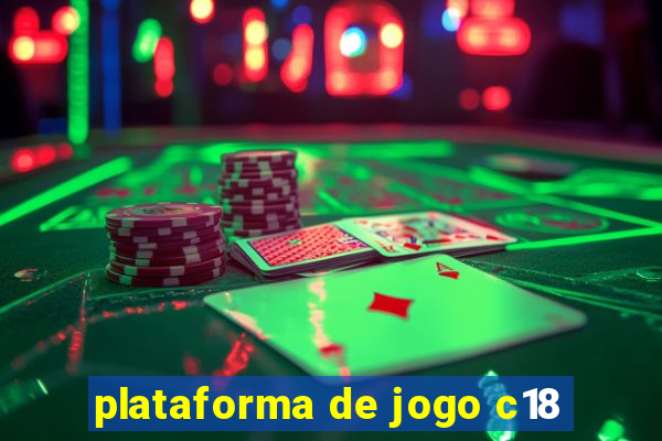 plataforma de jogo c18