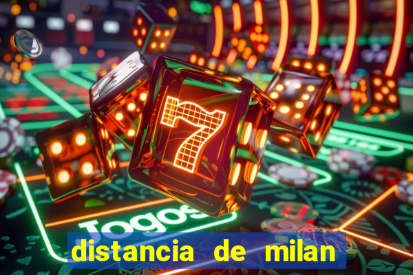 distancia de milan a paris