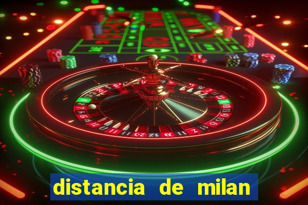 distancia de milan a paris