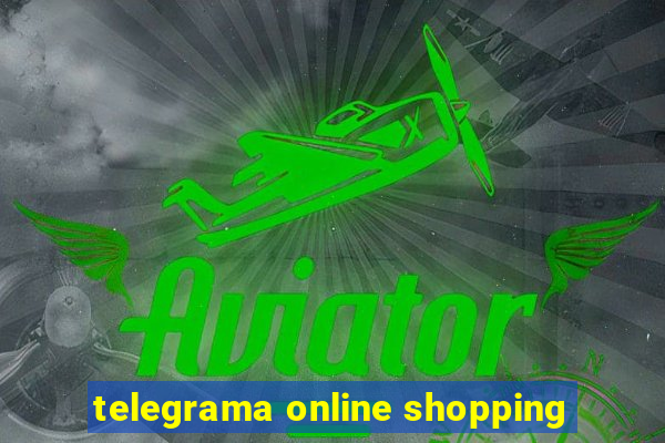 telegrama online shopping