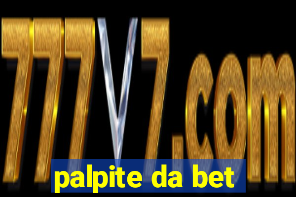 palpite da bet