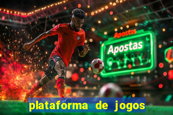 plataforma de jogos nova pagando