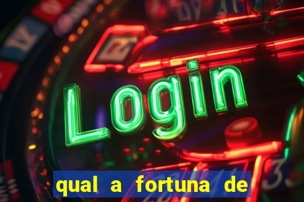 qual a fortuna de tiago leifert