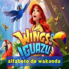 alfabeto de wakanda