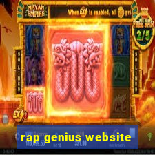 rap genius website