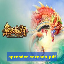 aprender coreano pdf