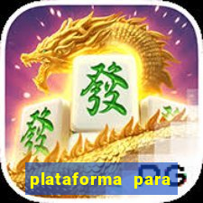 plataforma para jogar fortune tiger