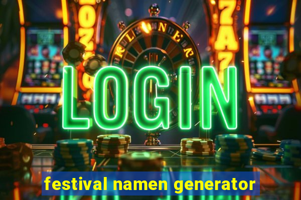 festival namen generator