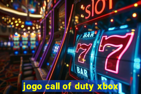 jogo call of duty xbox