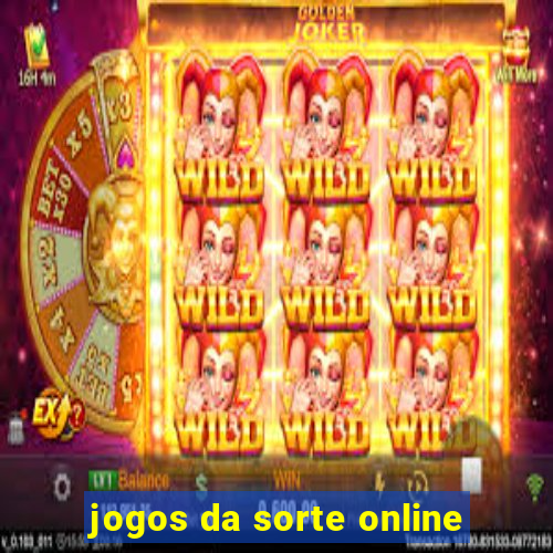 jogos da sorte online