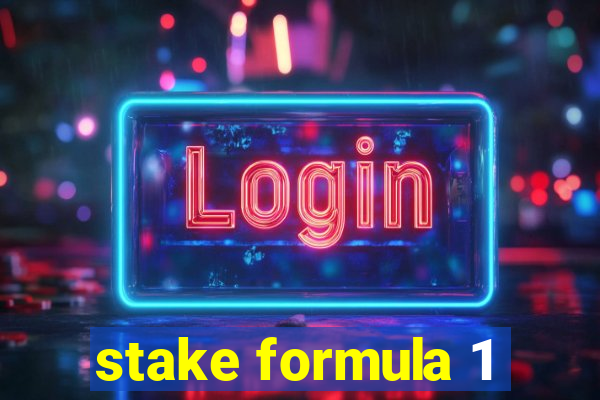 stake formula 1