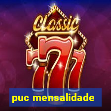 puc mensalidade