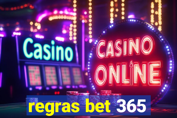 regras bet 365