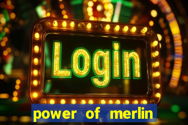 power of merlin megaways slot