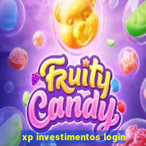 xp investimentos login