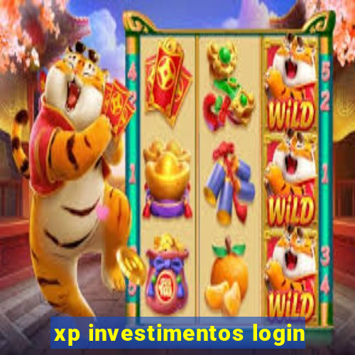 xp investimentos login