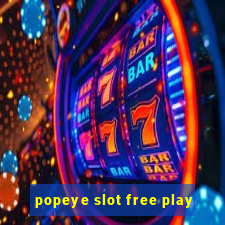 popeye slot free play