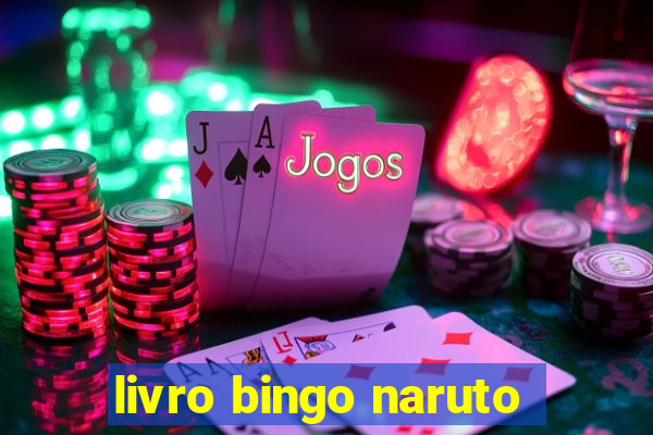 livro bingo naruto