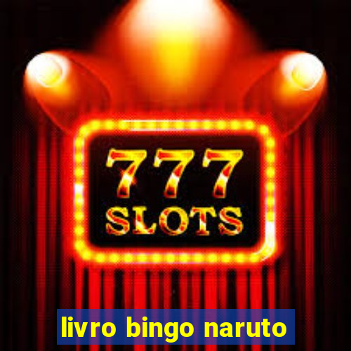 livro bingo naruto