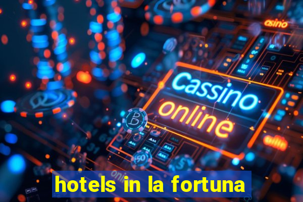 hotels in la fortuna