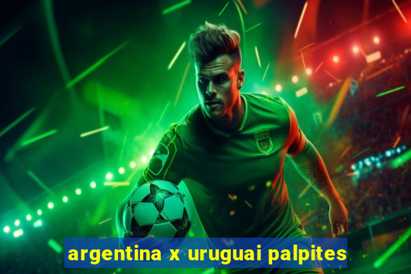 argentina x uruguai palpites