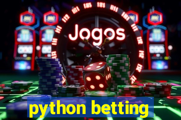 python betting