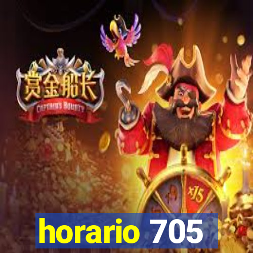 horario 705