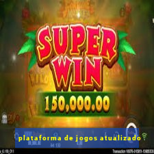 plataforma de jogos atualizado