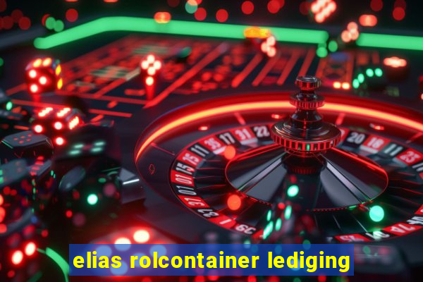 elias rolcontainer lediging