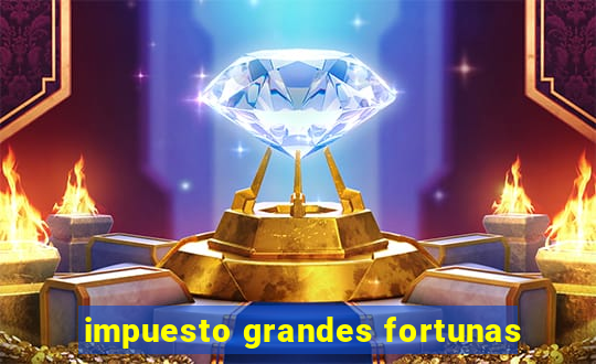 impuesto grandes fortunas