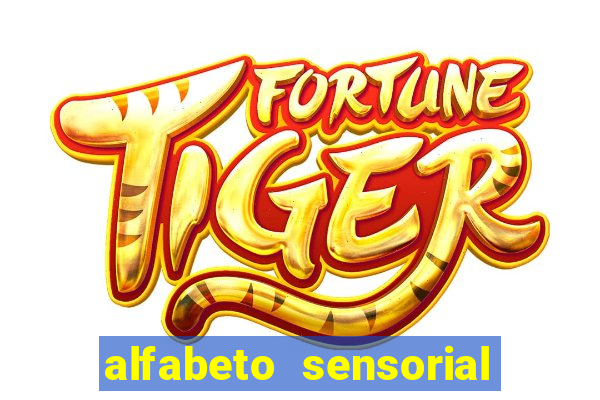 alfabeto sensorial para imprimir