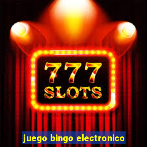 juego bingo electronico