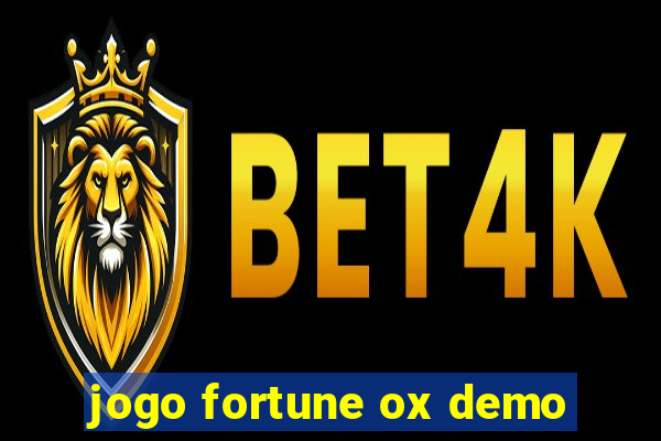 jogo fortune ox demo