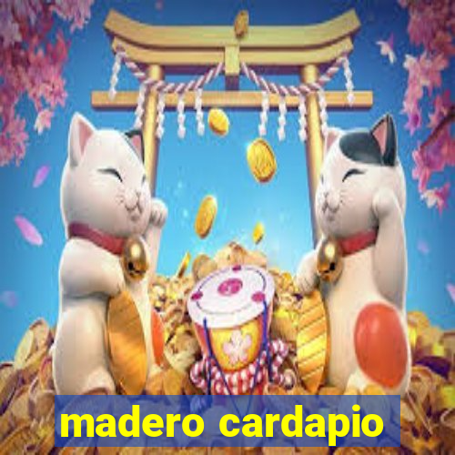 madero cardapio