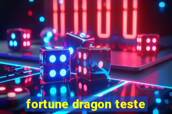 fortune dragon teste