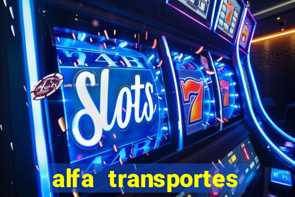 alfa transportes novo hamburgo