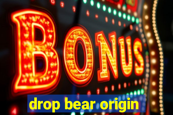 drop bear origin