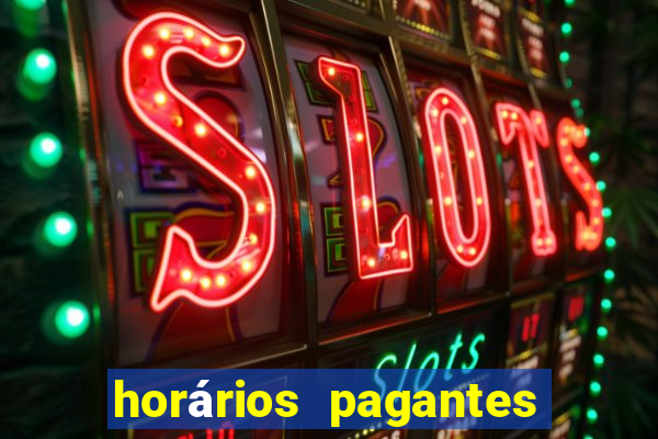 horários pagantes pg soft