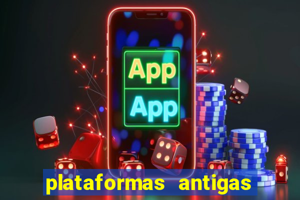 plataformas antigas de jogos