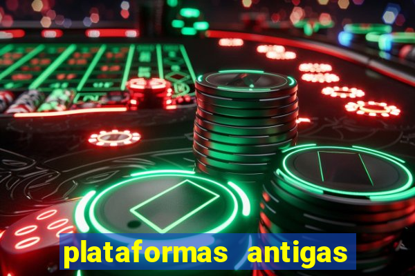 plataformas antigas de jogos