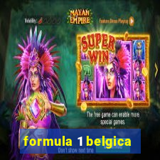 formula 1 belgica