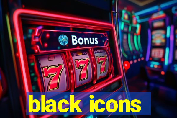 black icons