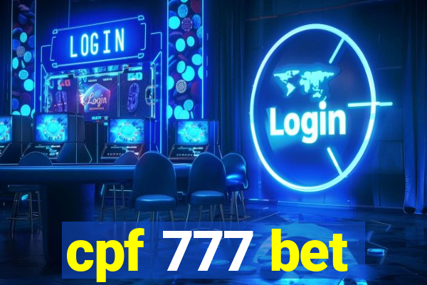 cpf 777 bet