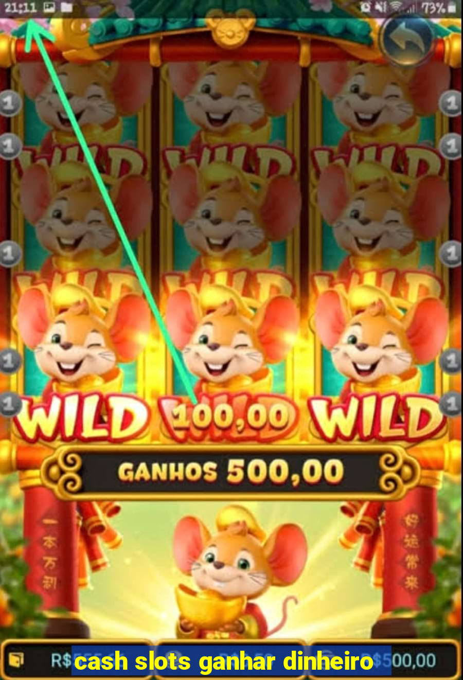 cash slots ganhar dinheiro