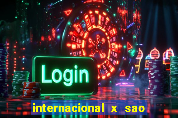 internacional x sao paulo palpite