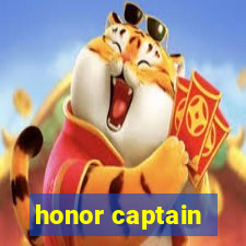 honor captain