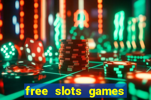 free slots games real money